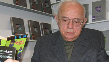 Stanisław Lem na tle książek