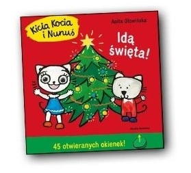 Okładka książki "Kicia Kocia. Idą święta"