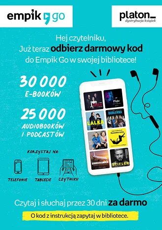 Tekst zgodny z treścią artykułu. Do tego zdjęcie smartfona ze słuchawkami, a na ekranie telefonu osiem okłądek ebuków.