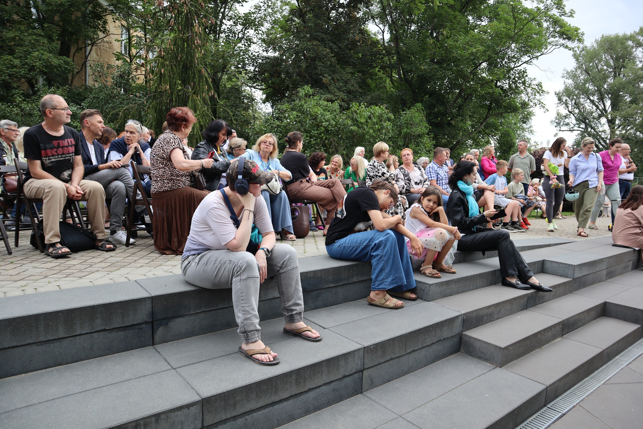 Otwarcie punktu bibliotecznego na Skwerze Ormiańskim, 17 lipca 2025