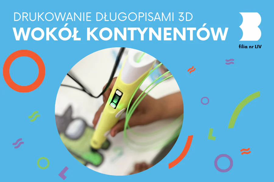 Trzymany w dłoni długopis 3 d drukuje abstrakcyjną postać.