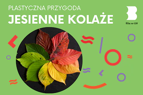 Liście od zielonego po zgniło brązowy nasunięte jeden na drugim, tworzą okrąg.