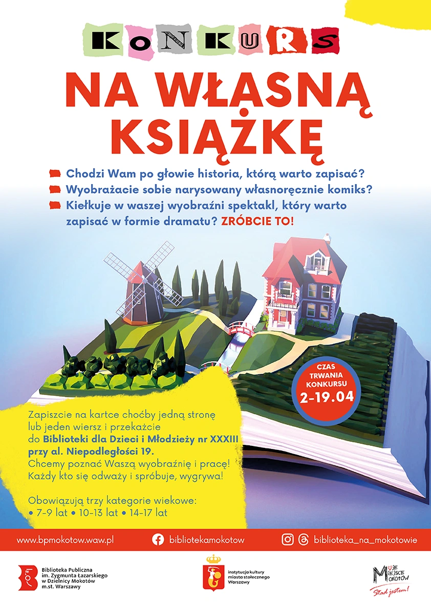 KONKURS NA KSIĄŻKĘ A3