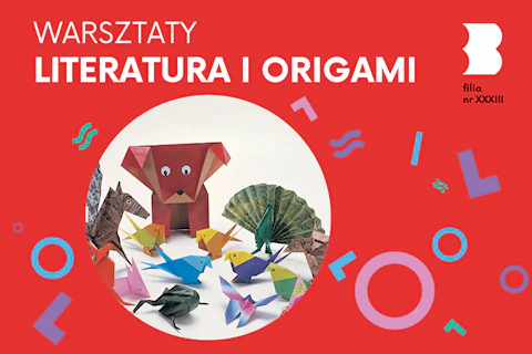 Kilkanaście zwierząt zrobionych z papieru techniką origami.