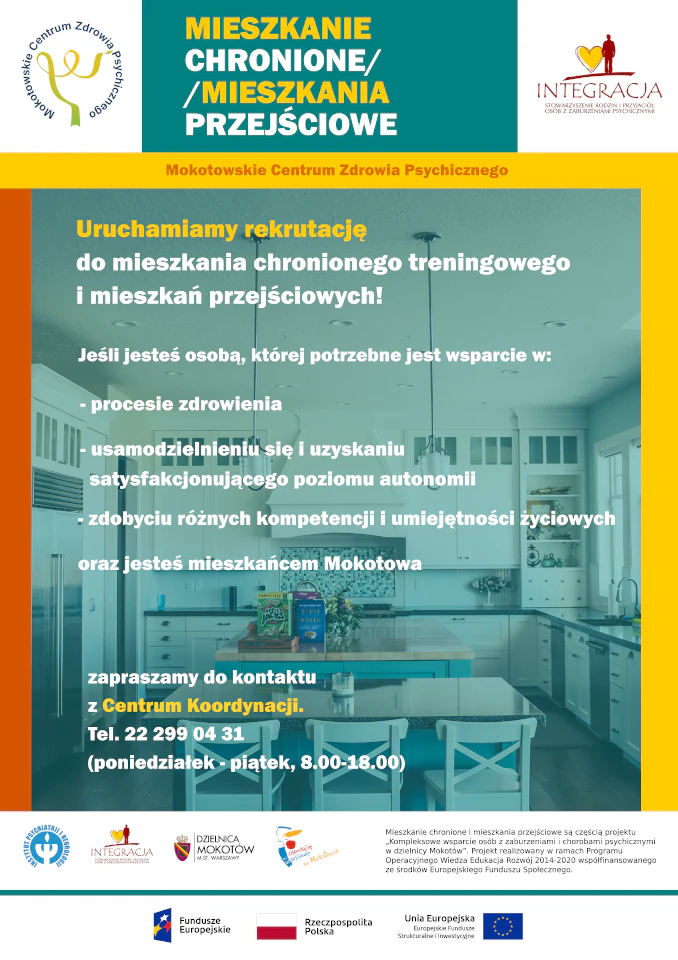 Mieszkania chronione / mieszkanie przejściowe