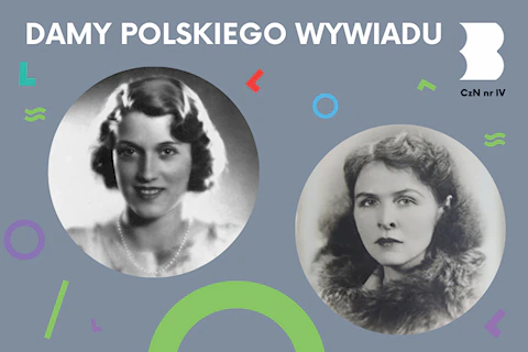 Dwa czarnobiałe zdjęcia młodych kobiet z lat trzydziestych dwudziestego wieku.