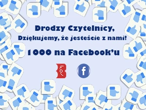 1000 polubień na fanpage'u Biblioteki. 