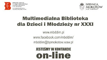 Plakat wydarzenia Biblioteka on-line