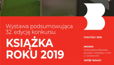 Plakat wydarzenia Książka Roku 2019