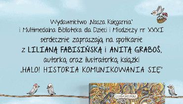 Plakat wydarzenia Spotkanie autorskie z Lilianą Fabisińską i Anitą Graboś