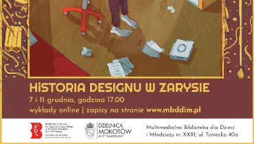 Plakat wydarzenia Historia desginu w zarysie