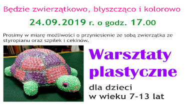 Plakat wydarzenia Warsztaty plastyczne