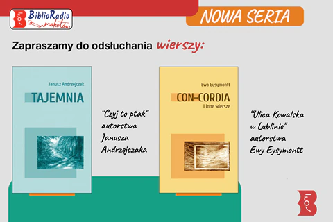 Zapraszamy do odsłuchania wierszy: czyj to ptak autorstwa Janusza Andrzejczaka. Ulica Kowalska w Lublinie autorstwa Ewy Eysymontt.