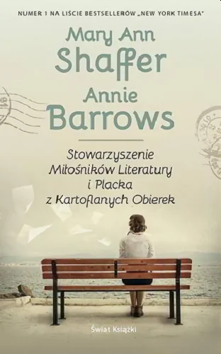 okładka książki stowarzyszenie miłośników literatury i placka z kartoflanych obierek.