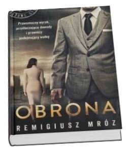 Okładka książki Remigiusza Mroza "Obrona"