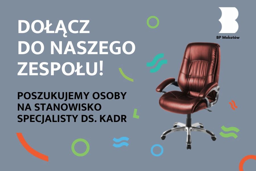 Ogłoszenie na stanowisko specjalisty ds. kadr