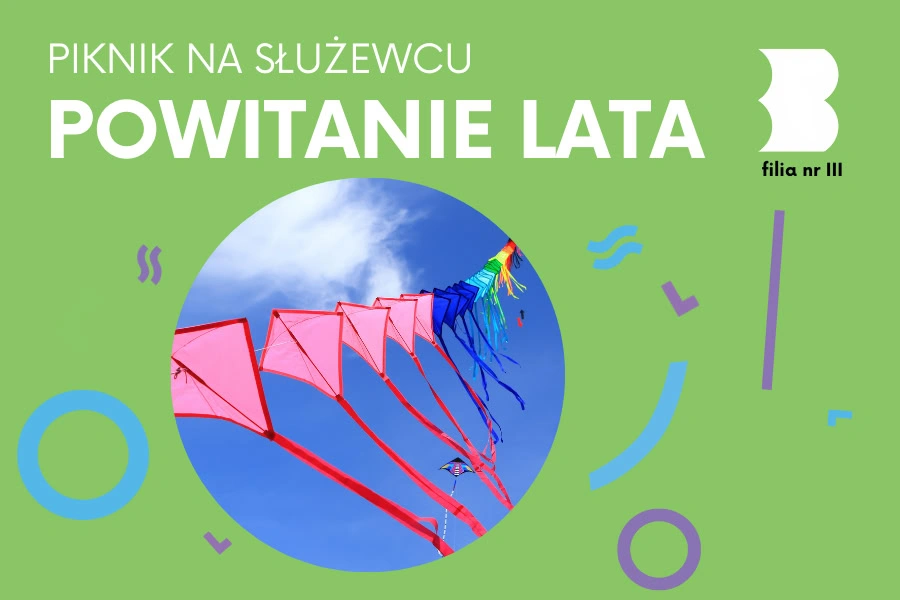 Sznur latawców wzbija się w niebo