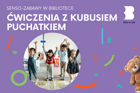 Małe dzieci stoją z podniesionymi do góry rączkami.