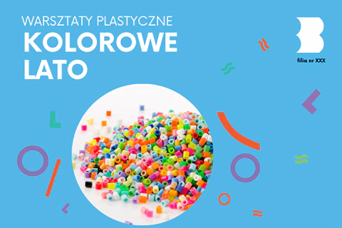 Cały tłum kolorowych plastikowych koralików.