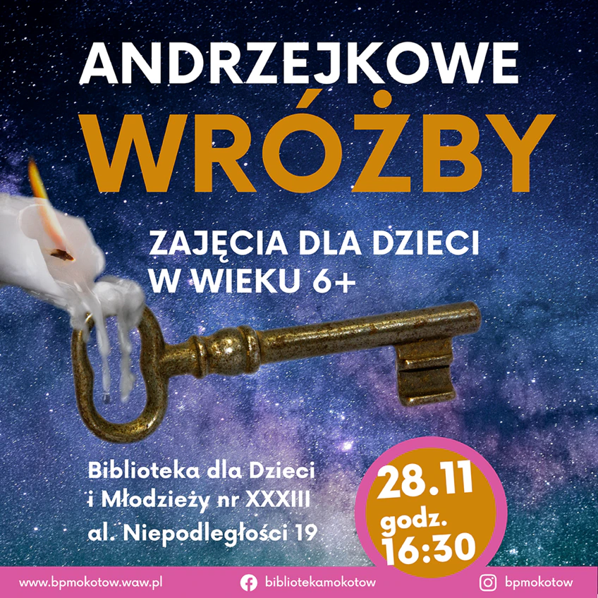 Na tle nocnego nieba przez klucz leje się wosk z zapalonej świecy. Do tego tekst zawarty w artykule.