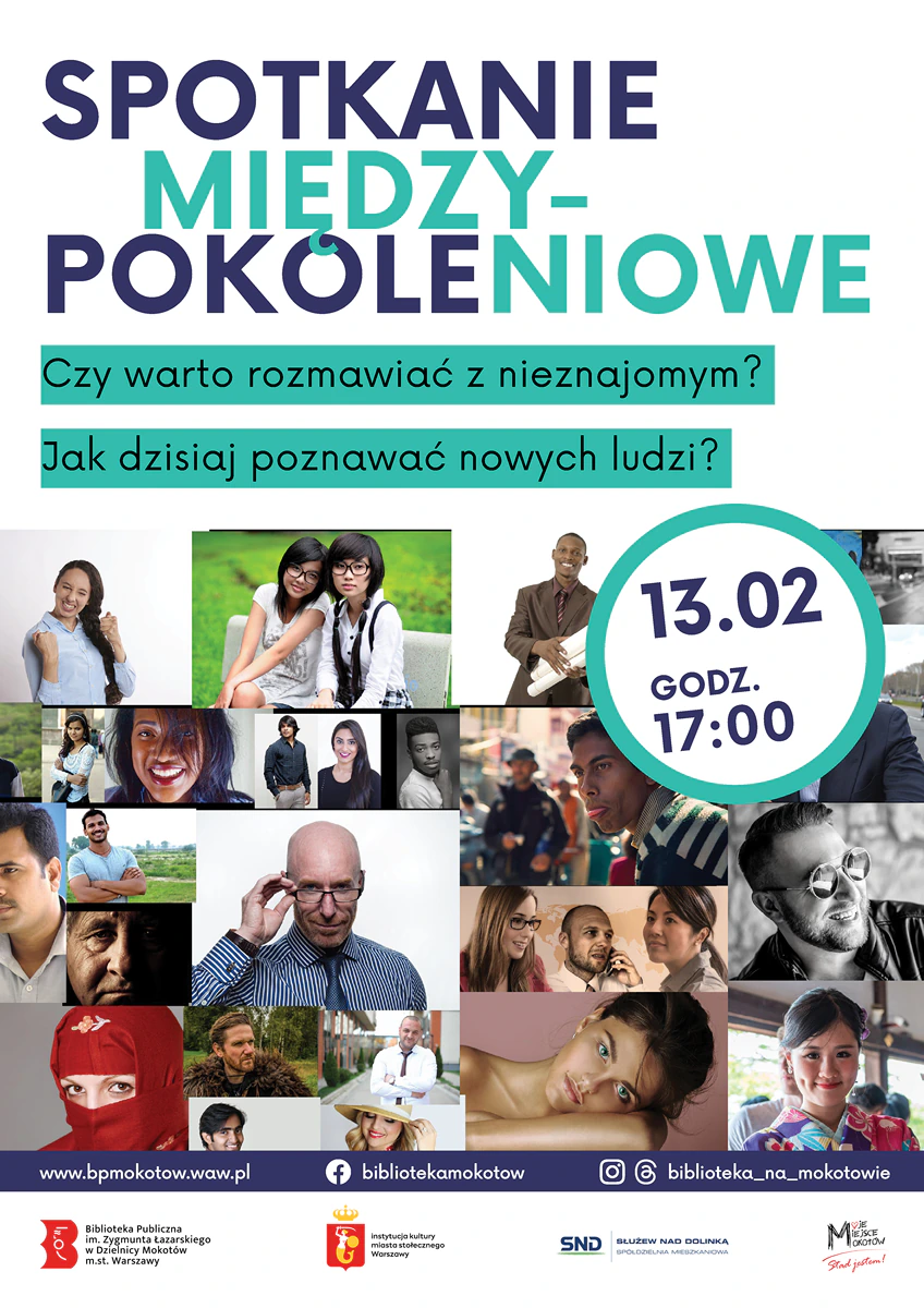 Kolaż kilkunastu zdjęć ludzi w różnym wieku, różnej płci i różnych kultur.