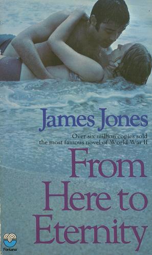 Okładka książki From here to eternity / James Jones.