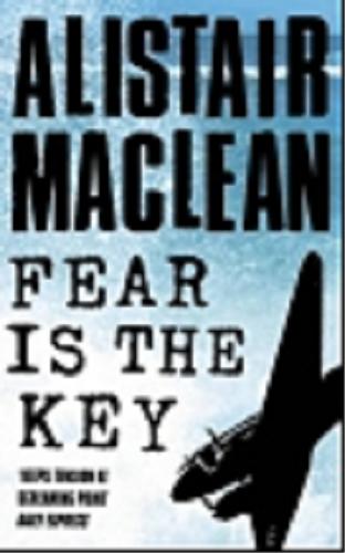 Okładka książki  Fear is the key  15
