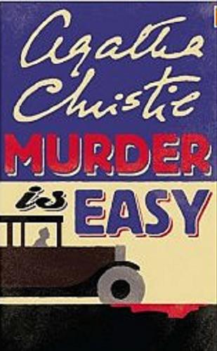 Okładka książki Murder is easy / Agatha Christie.