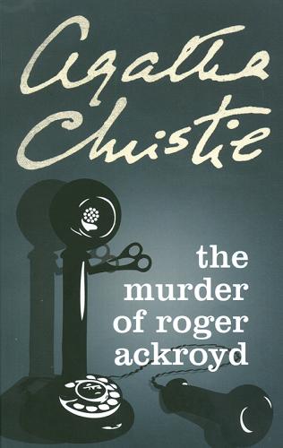 Okładka książki The Murder of Roger Ackroyd / Agatha Christie.