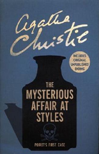 Okładka książki The Mysterious Affair at Styles / Agatha Christie.