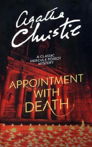 Okładka książki Appointment with death / Agatha Christie.