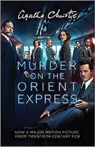 Okładka książki Murder on the Orient Express / Agatha Christie.