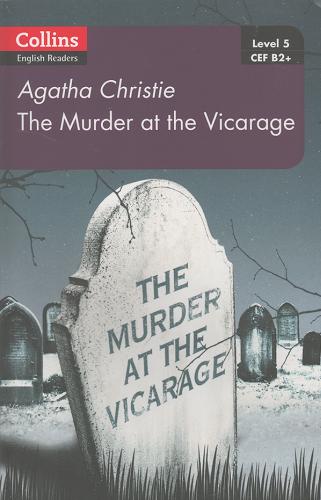 Okładka książki The murder at the Vicarage / Agatha Christie.