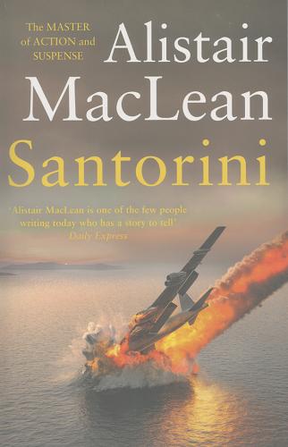 Okładka książki Santorini / Alistair MacLean.
