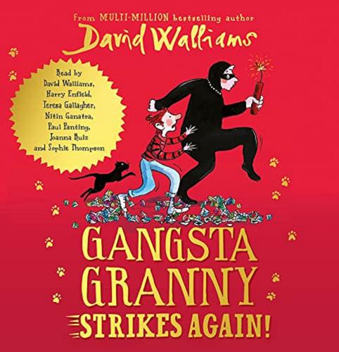 Okładka książki Gangsta granny strikes again! [Dokument dźwiękowy] / David Walliams.