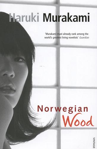 Okładka książki Norwegian Wood / Haruki Murakami ; translated from the japanese by Jay Rubin.