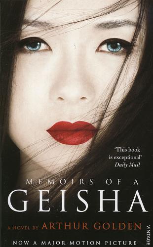 Okładka książki Memoirs of a geisha / Arthur Golden.