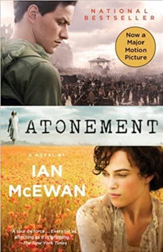Okładka książki Atonement / Ian McEwan.