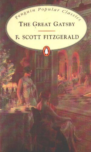 Okładka książki The great Gatsby / F. Scott Fitzgerald.