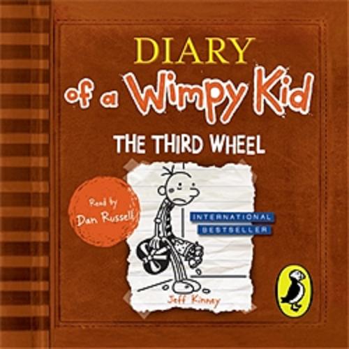 Okładka książki Diary of a Wimpy Kid : [Dokument dźwiękowy] : the third wheel / Jeff Kinney.