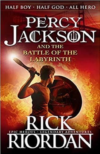 Okładka książki Percy Jackson and the Battle of the Labyrinth / Rick Riordan.