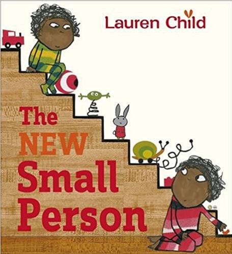 Okładka książki The new small person / Lauren Child.