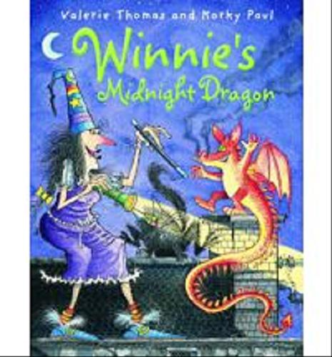 Okładka książki Winnie`s midnight dragon / [text] Valerie Thomas and [ill.] Korky Paul.