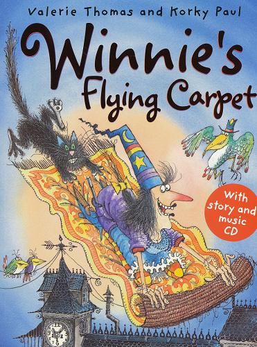 Okładka książki Winnie`s flying carpet / Valerie Thomas and Korky Paul.