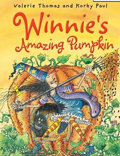 Okładka książki Winnie`s amazing pumpkin / [text] Valerie Thomas and [ill.] Korky Paul.