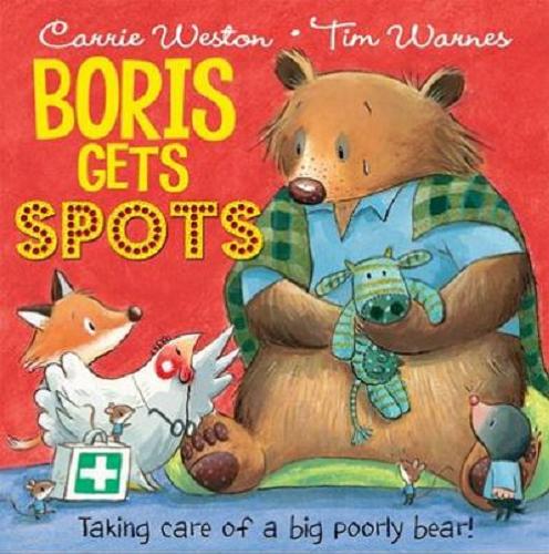 Okładka książki  Boris gets spots  1