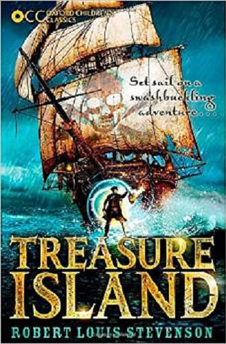 Okładka książki Treasure Island / Robert Louis Stevenson.