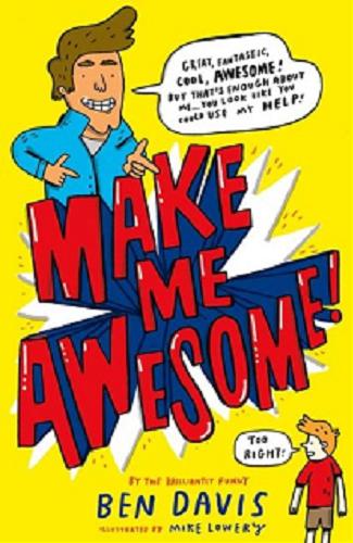 Okładka książki  Make me awesome  1