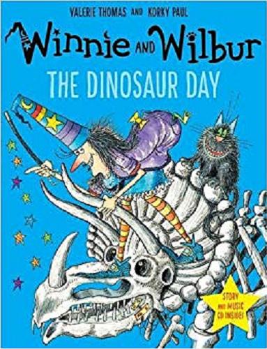 Okładka książki The Dinosaur Day / Valerie Thomas and Korky Paul.