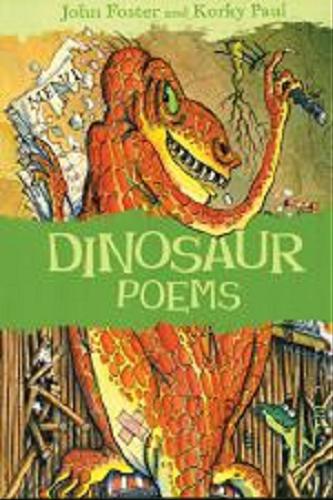 Okładka książki  Dinosaur poems  1